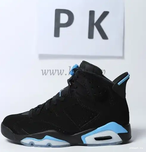 GOD Black READY 6 RETAIL Retro Jordan TO Red MATERIALS PK SHIP 0506